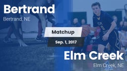 Matchup: Bertrand vs. Elm Creek  2017