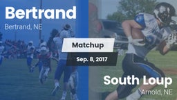 Matchup: Bertrand vs. South Loup  2017