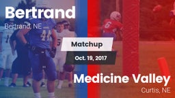 Matchup: Bertrand vs. Medicine Valley  2016