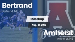 Matchup: Bertrand vs. Amherst  2018