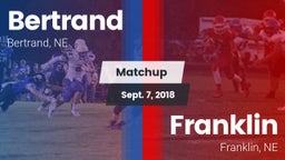 Matchup: Bertrand vs. Franklin  2018