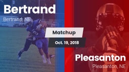 Matchup: Bertrand vs. Pleasanton  2018