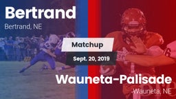 Matchup: Bertrand vs. Wauneta-Palisade  2019
