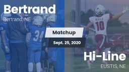 Matchup: Bertrand vs. Hi-Line 2020