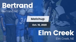 Matchup: Bertrand vs. Elm Creek  2020
