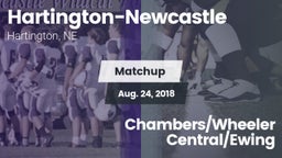Matchup: Hartington vs. Chambers/Wheeler Central/Ewing 2018