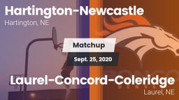 Matchup: Hartington vs. Laurel-Concord-Coleridge  2020