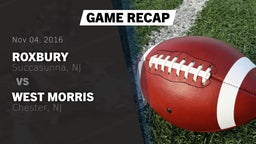 Recap: Roxbury  vs. West Morris  2016