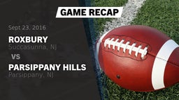 Recap: Roxbury  vs. Parsippany Hills  2016