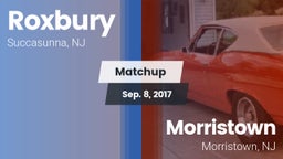Matchup: Roxbury vs. Morristown  2017