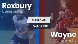 Matchup: Roxbury vs. Wayne 2017