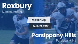 Matchup: Roxbury vs. Parsippany Hills  2017
