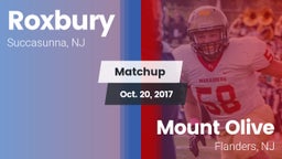 Matchup: Roxbury vs. Mount Olive  2017