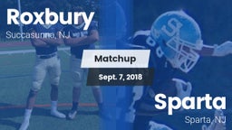 Matchup: Roxbury vs. Sparta  2018