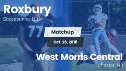 Matchup: Roxbury vs. West Morris Central  2018