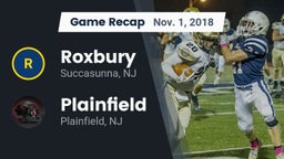 Recap: Roxbury  vs. Plainfield  2018