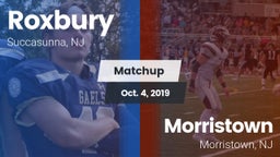 Matchup: Roxbury vs. Morristown  2019