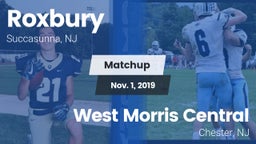 Matchup: Roxbury vs. West Morris Central  2019