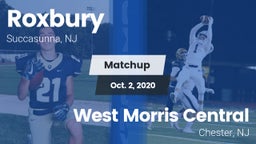 Matchup: Roxbury vs. West Morris Central  2020