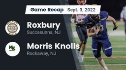 Recap: Roxbury  vs. Morris Knolls  2022