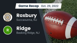Recap: Roxbury  vs. Ridge  2022