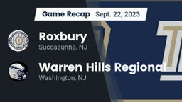Recap: Roxbury  vs. Warren Hills Regional  2023