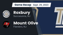 Recap: Roxbury  vs. Mount Olive  2023