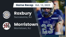 Recap: Roxbury  vs. Morristown  2023