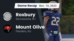 Recap: Roxbury  vs. Mount Olive  2023