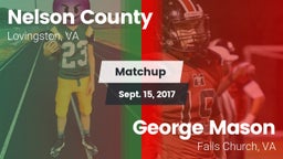 Matchup: Nelson County vs. George Mason  2017