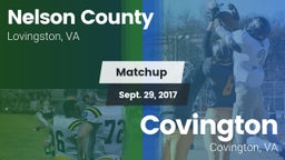 Matchup: Nelson County vs. Covington  2017