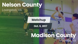 Matchup: Nelson County vs. Madison County  2017