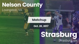 Matchup: Nelson County vs. Strasburg  2017