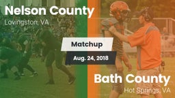 Matchup: Nelson County vs. Bath County  2018