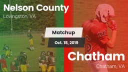 Matchup: Nelson County vs. Chatham  2019