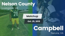 Matchup: Nelson County vs. Campbell  2019