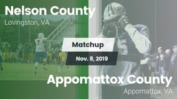 Matchup: Nelson County vs. Appomattox County  2019