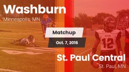 Matchup: Washburn vs. St. Paul Central  2016