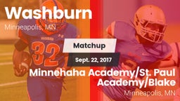 Matchup: Washburn vs. Minnehaha Academy/St. Paul Academy/Blake  2017
