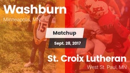 Matchup: Washburn vs. St. Croix Lutheran  2017