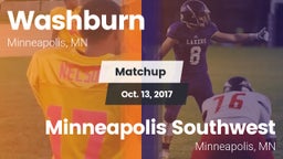 Matchup: Washburn vs. Minneapolis Southwest  2017