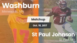 Matchup: Washburn vs. St Paul Johnson  2017