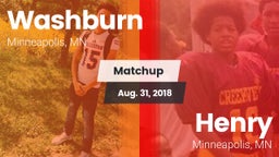 Matchup: Washburn vs. Henry  2018