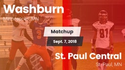 Matchup: Washburn vs. St. Paul Central  2018