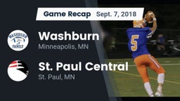 Recap: Washburn  vs. St. Paul Central  2018