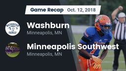 Recap: Washburn  vs. Minneapolis Southwest  2018