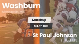 Matchup: Washburn vs. St Paul Johnson  2018