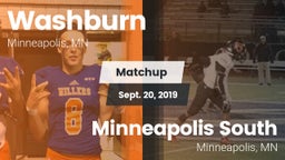 Matchup: Washburn vs. Minneapolis South  2019
