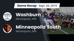 Recap: Washburn  vs. Minneapolis South  2019