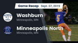 Recap: Washburn  vs. Minneapolis North  2019